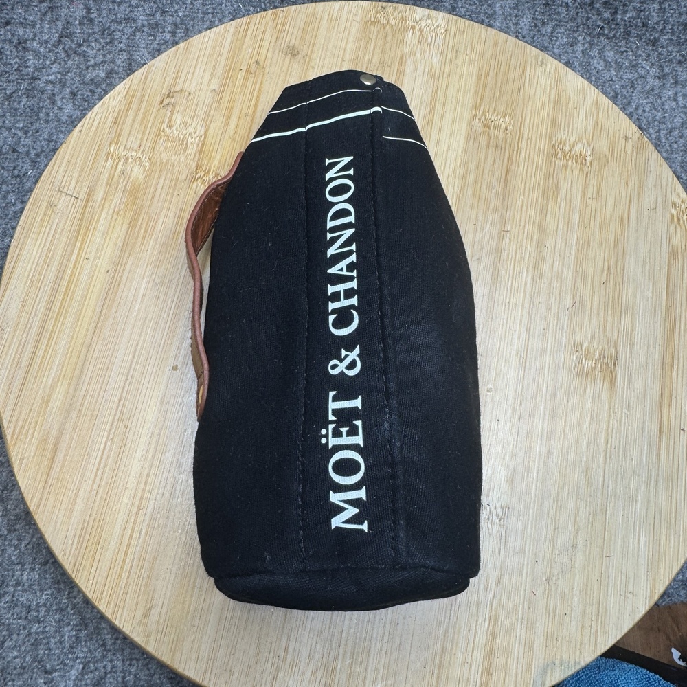 Moet & Chandon Champagne Bottle Cooler Tote Black Ice Jacket Carrier‎ Bag France